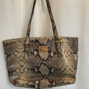 Michael Kors Snakeskin Tote